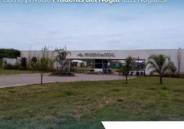 TERRENO EN VENTA BARRIO PRIVADO PRADERAS DEL NOGAL